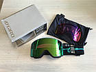 Гірськолижна маска Giro Method Blue Neon Light 2 лінзи Vivid Emerald S2/Vivid Infrared S1 (Уцінка), фото 2