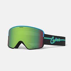 Гірськолижна маска Giro Method Blue Neon Light 2 лінзи Vivid Emerald S2/Vivid Infrared S1 (Уцінка)