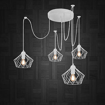 Подвесная люстра на 2-лампы CARAVAN/SP-4 E27 чёрный