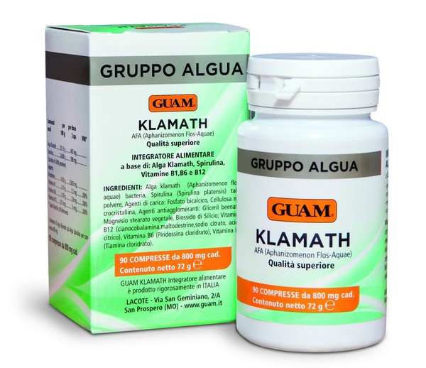GUAM Харчовий продукт GUAM Водоросль Кламат 90 табл. 800 мг