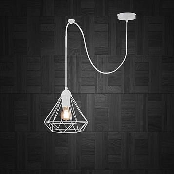 Подвесная люстра на 2-лампы DIAMOND/SP E27 чёрный