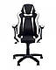 Комп'ютерне ігрове геймерське крісло Комбо Combo Anyfix PL-73 Екокожа eco-30/eco-50 чорно-білий, фото 2