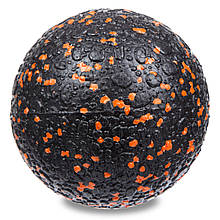 Масажер для спини Ball Rad Roller FI-+1728 чорно помаранчевий