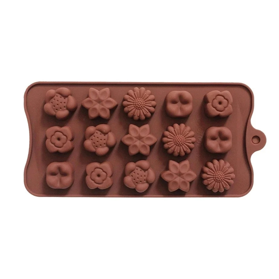 Форма силіконова Квіткове асорті 3