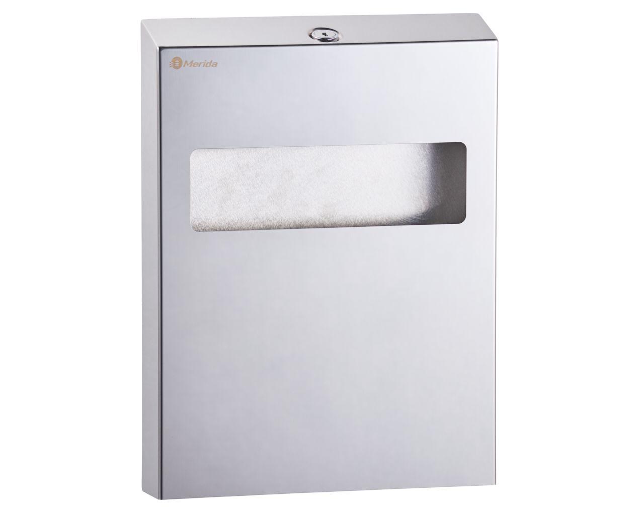 Тримач туалетного накладок на кришку унітазу 1/4 складання металевий глянсовий, фото 1