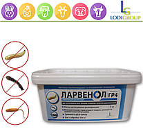 ЛАРВЕНОЛ 5кг від личинок комах (гранули) для тваринницьких приміщеннях