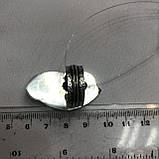 Сапфір кільце 16,5 розмір кільце з каменем індійський сапфір в сріблі кільце з сапфіром., фото 8