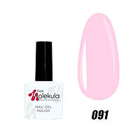 Гель-лак для ногтей Molekula №091 Розовато-лиловый натюрель 11 мл