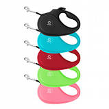 Повідець-рулетка COLLAR для собак до 12 кг, розмір XS, 3 метра, Рожевий, фото 2