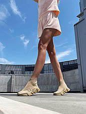 Жіночі кросівки Balenciaga Speed 2.0 Beige 617239W2DB1, фото 5