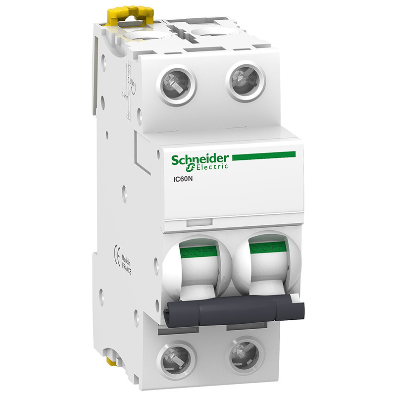 Автоматичний вимикач Schneider Electric iC60N 2п 10 А C 6 кА (A9F79210)