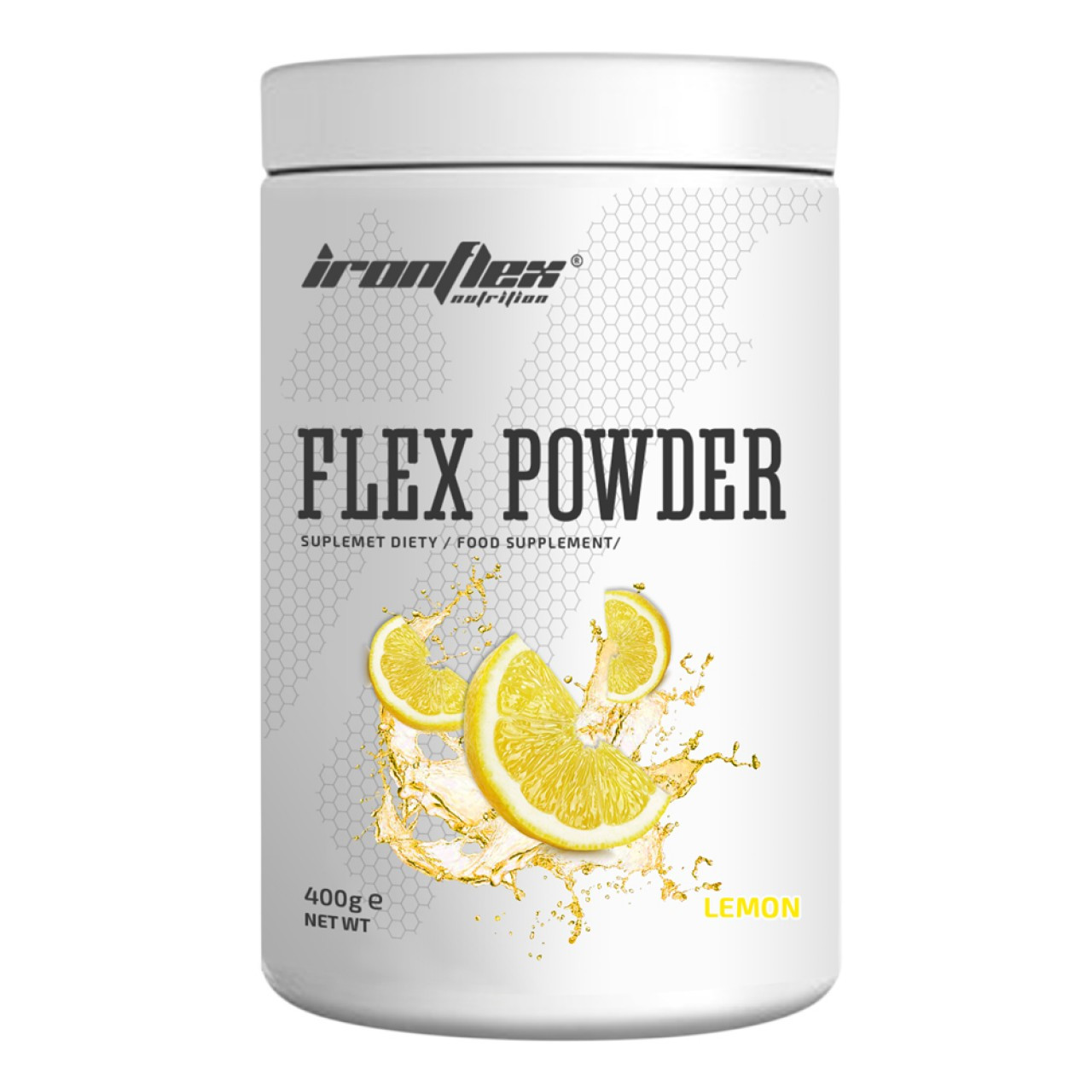 Хондропротектор IronFlex Flex Powder 400 грамів Лимон