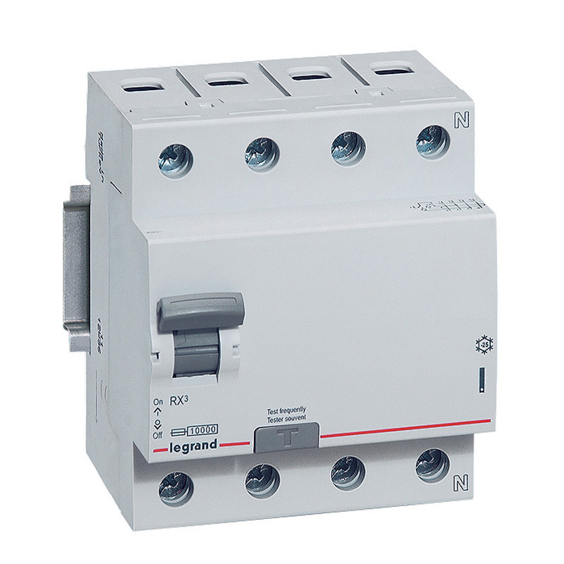 Дифреле (УЗО) Legrand RX3 4п 40А 30 мА АС (402063)
