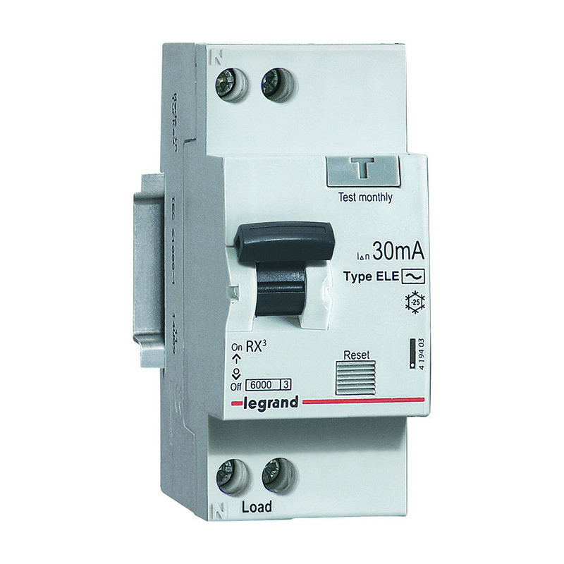 Диференціальний автомат Legrand RX3 1п+N 20A 30 мА C АС (419400)