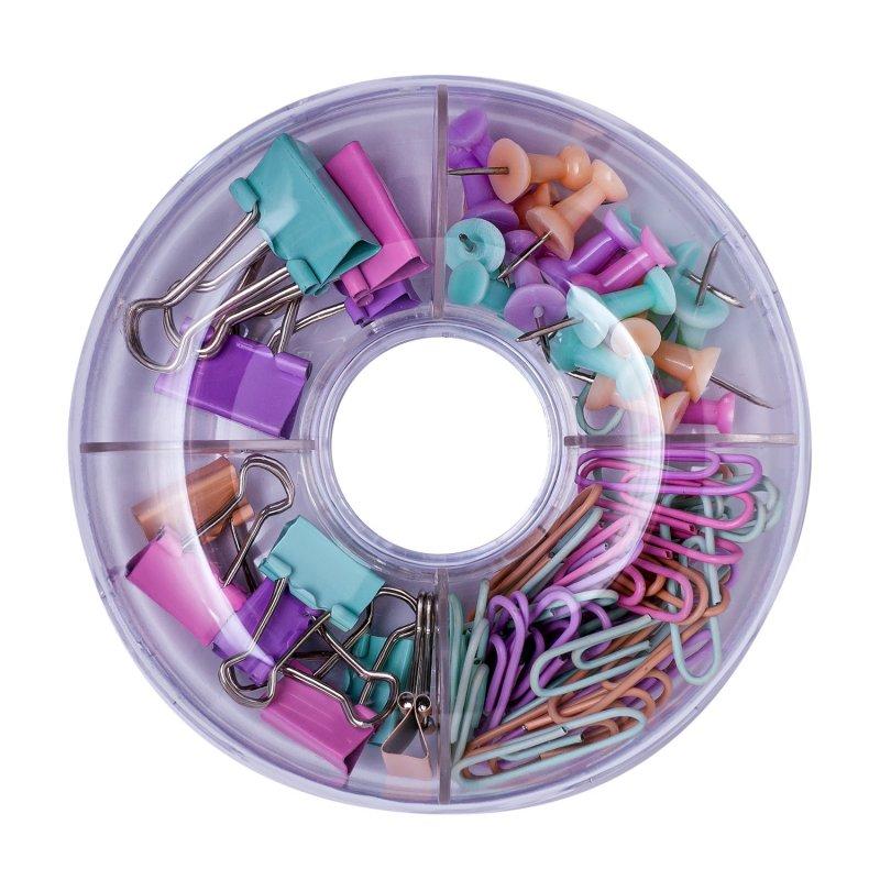 Набір канцелярського приладдя Buromax Donut Pastel BM.5701