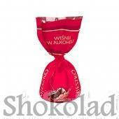 Шоколадні цукерки з алкогольною начинкою Вишня в шоколаді, Mieszko Cherry in alcohol