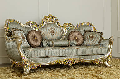 Першокласний диван бароко дерево Наполеон