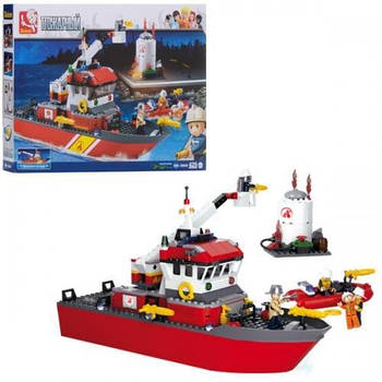 Конструктор Слубан "Пожарный катер" M38-B0630 G-Rich