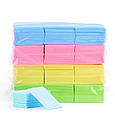 Серветки безворсі Special Nail для манікюру - кольорові (до 1000 шт. в упаковці), фото 3