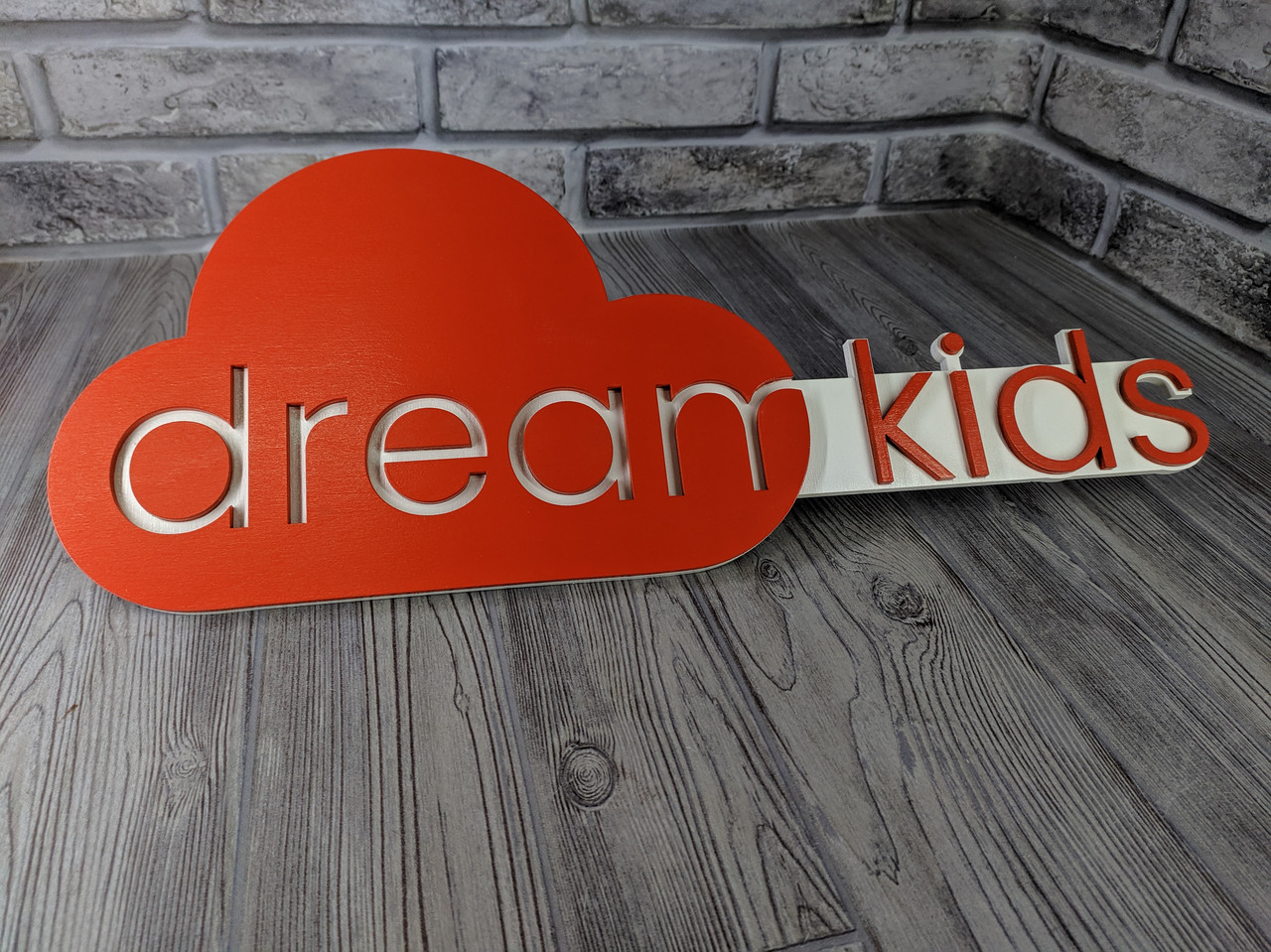 Інтер'єрний дерев'яний напис, інтер'єрна вивіска для магазину, фото 1