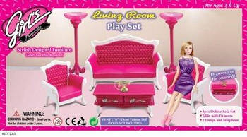 Меблі для ляльок Gloria вітальня 3017 G-Rich