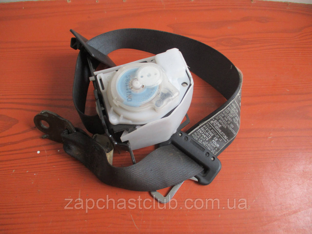 Ремінь безпеки задній центральний MR979840HB, TKAB2N689 999846 Lancer 9 Mitsubishi, фото 1