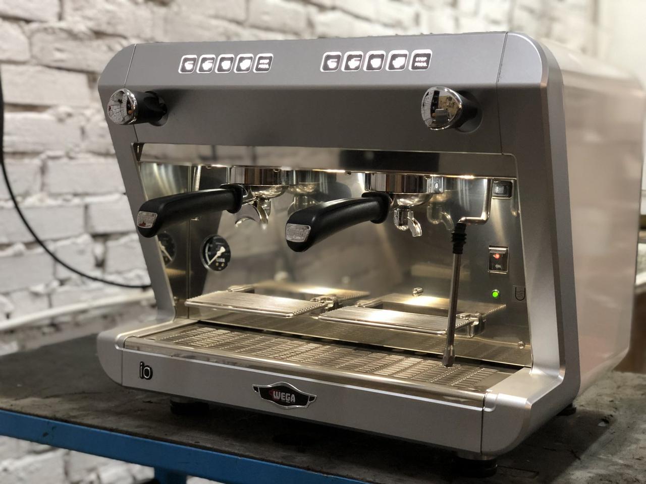 Кавомашина Wega IO 2GR compact двох постова НОВА професійна