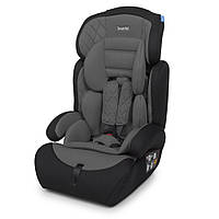 Автокрісло дитяче M 3546 Gray 2 в 1, група 1-2-3 (9-36 кг.), регул.підголов., чорно-сірий.