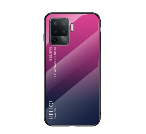 Чохол Oppo Reno5 Lite Gradient Hello
