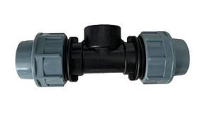 Трійник внутрішня різьба 25 х 3/4" х 25