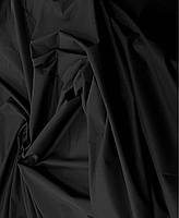 Плащевая \костюмная\ ткань чёрная (ш 140см) , плотная , на метраж