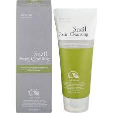 3W CLINIC Пінка для вмивання Snail Cleansing Foam, 100 мл