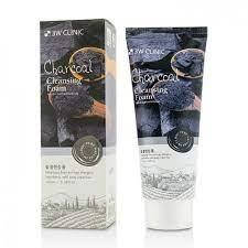 3W CLINIC Пінка для вмивання Чорний вугілля charcoal Cleansing Foam 100 мл