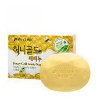 3W CLINIC Мыло кусковое Honey gold Beauty Soap 120 г