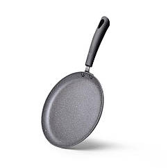 Сковорода для млинців "Grey Stone" 23х2см алюмінієва з антипригарним покриттям Platinum Fissman