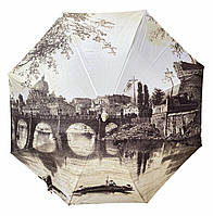 Зонт трость женский ZEST полуавтомат 8 спиц города , парасоля жіноча zest