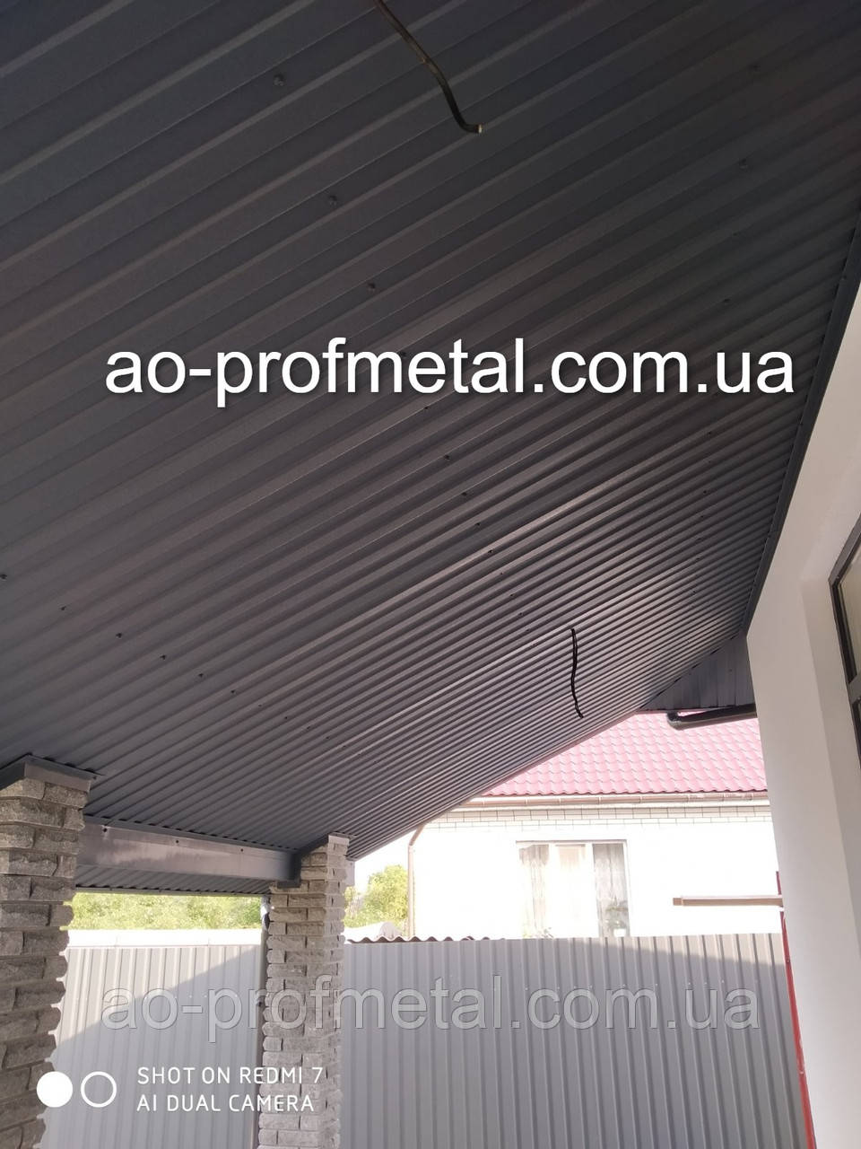 Профнастил графит RAL 7024 РЕМА., фото 1