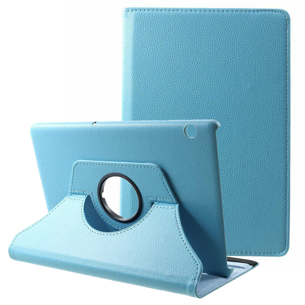 Чохол-книжка Rotating Case для Huawei MediaPad T5 10.1 (Wake / Sleep) Light Blue