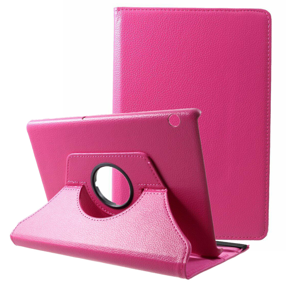 Чохол-книжка Rotating Case для Huawei MediaPad T5 10.1 (Wake / Sleep) Rose
