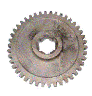 Шестерня ведомая приводного валика дополнительной передачи КПП Т-25 (z=42)