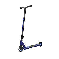 Go Самокат трюковий Scooter колеса 100 мм поліуретанові 6061 Синій для трюків дітей і підлітків