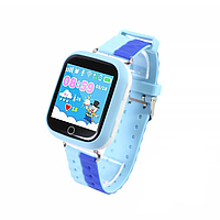 Go Дитячі smart watch UWatch Q100S Blue з GPS-трекером екран 1.54 сенсор Bluetooth IOS Сім-карта