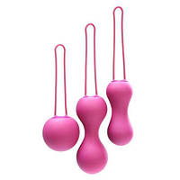 Набір вагінальних кульок Je Joue - Ami Fuchsia, діаметр 3,8-3,3-2,7см, вага 54-71-100гр SO3044