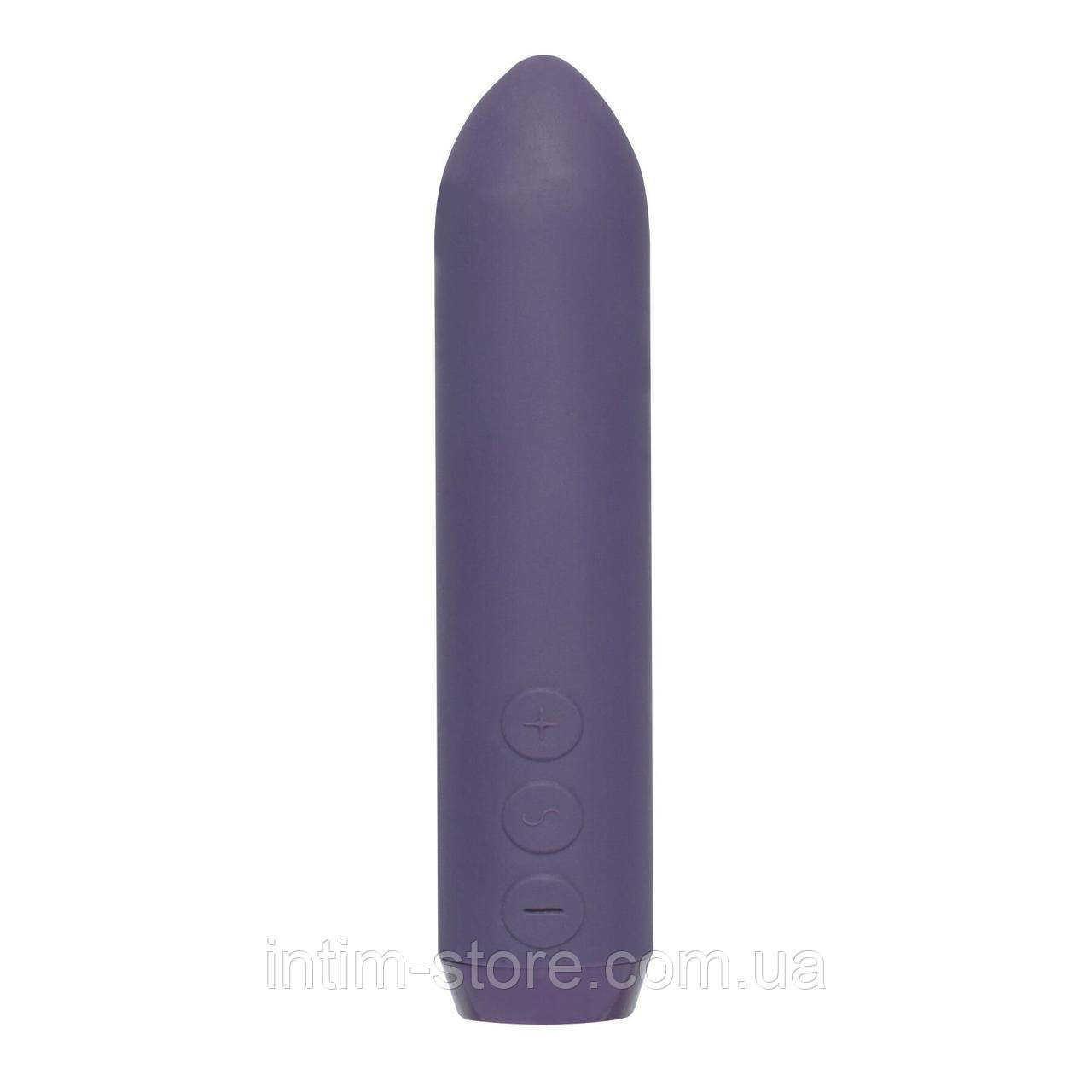 Мінівібратор Je Joue - Classic Bullet Vibrator Purple з глибокою вібрацією і фіксацією на палець, фото 1