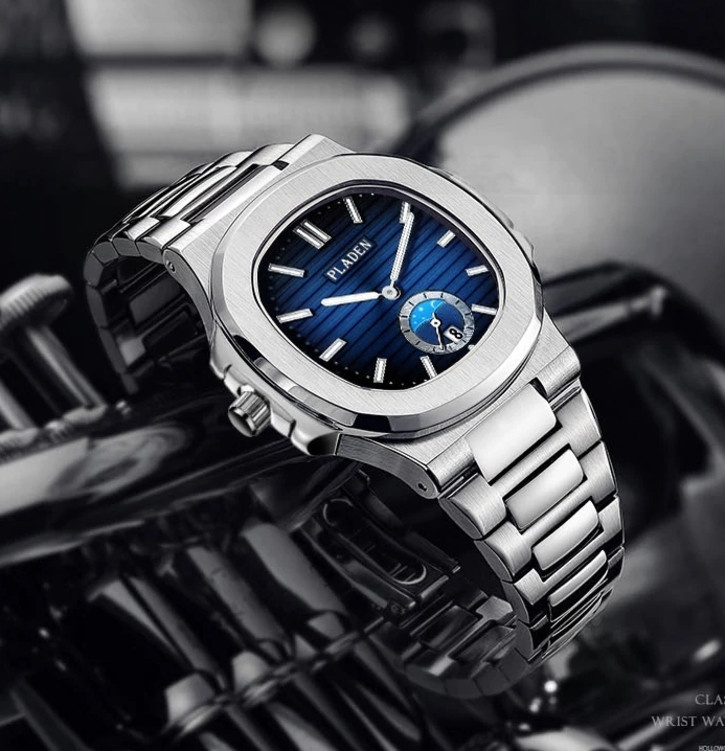 Чоловічі наручні годинники кварцові Hemsut Pladen