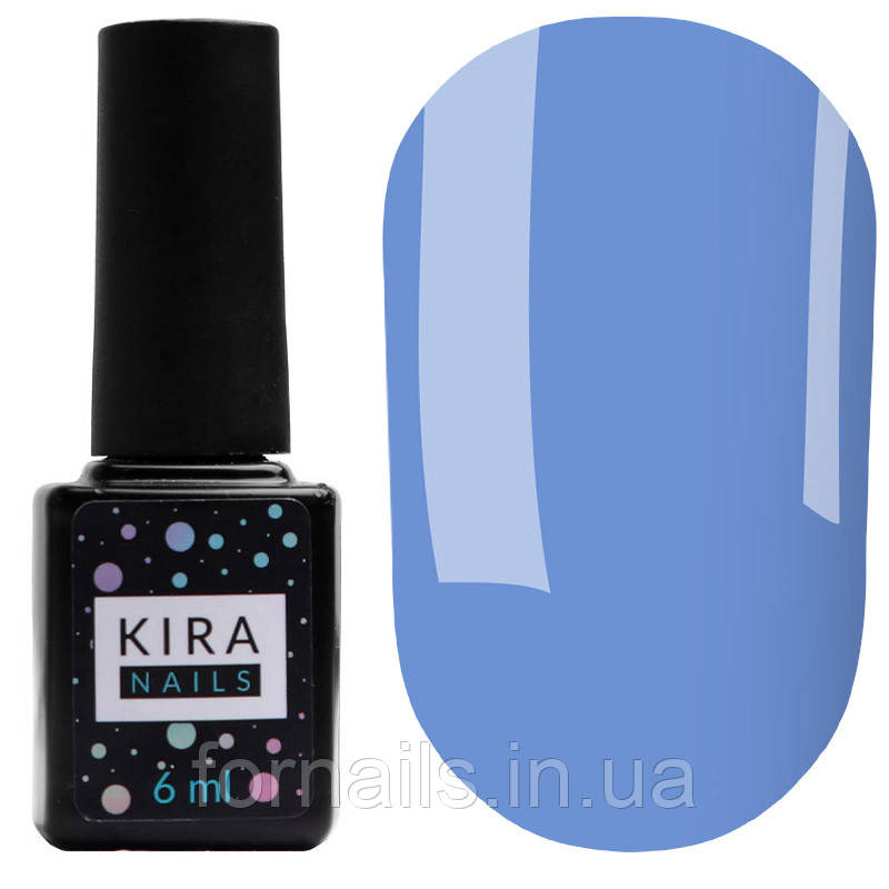 Kira Nails Color Base 011 (светло-синий), 6 мл