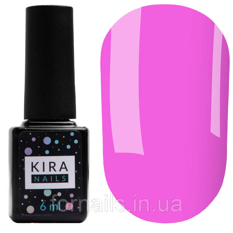 Kira Nails Color Base 014 (рожевий), 6 мл