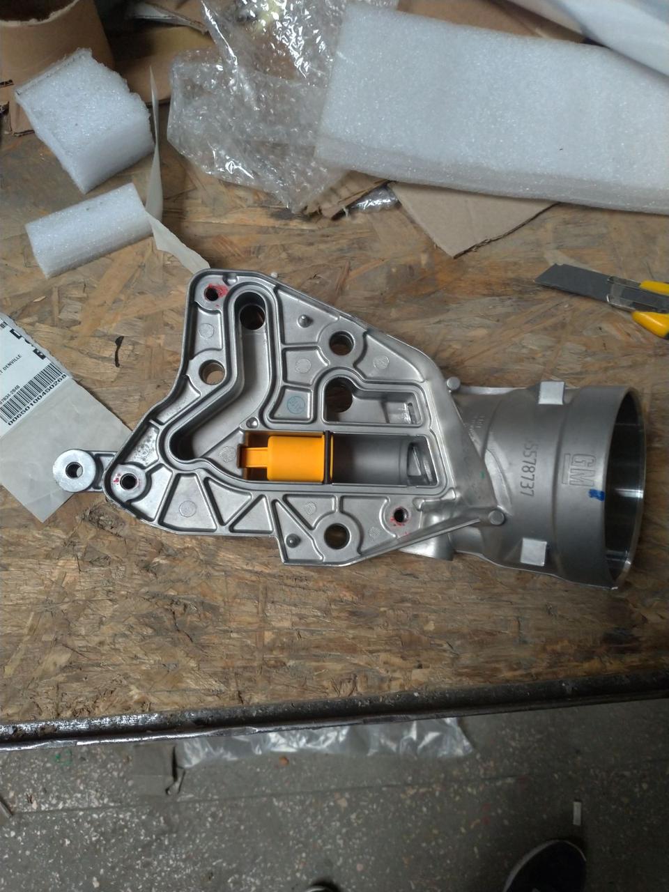 Корпус оливного фільтра ГОЛИЙ GM 55578737 A20DTC A20DTE A20DTL A20DT A20DTH A20DTJ A20DTL
