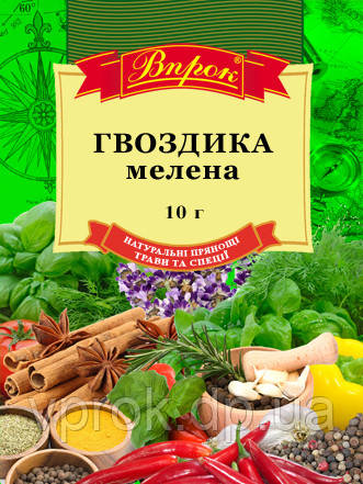 Гвоздика мелена 10 г ТМ "Впрок"