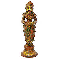 Статуэтка Лакшми - фигура из бронзы, высота 23 см - богиня удачи и процветания